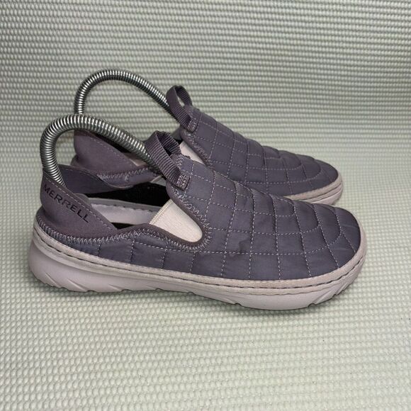 Merrell Hut Moc Loafer Quilted Slip On Shoes Women's Size 6 J001876 Purple - Picture 1 of 9